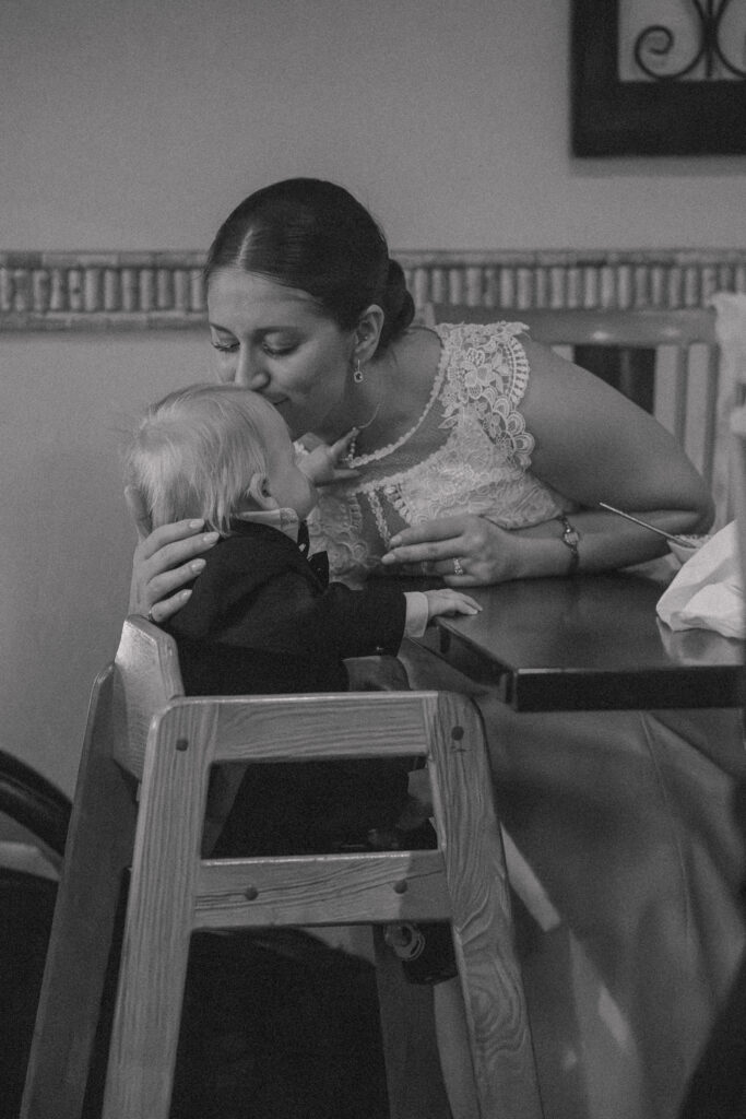 Smith Chapel wedding Erie Reception at cloud 9